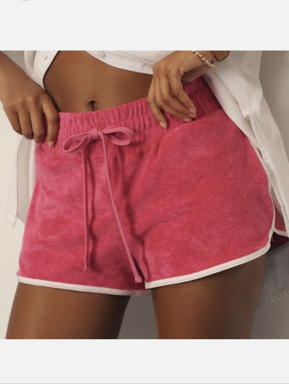 Daily Practice by Anthropologie Team Spirit Terry Shorts